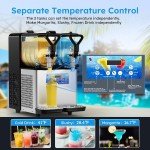 2x3L Commercial Slush Machine for Frozen Margaritas