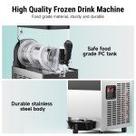 Commercial 4 Gal Margarita Machine with LED Light