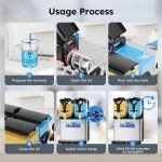 2x3L Margarita Slush Machine for Frozen Drinks