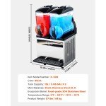 15L Double Tank Frozen Margarita Machine