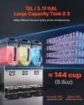 VEVOR Commercial Frozen Margarita Slushy Machine