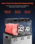VEVOR Commercial Frozen Margarita Slushy Machine
