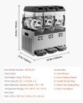 VEVOR Commercial Frozen Margarita Slushy Machine