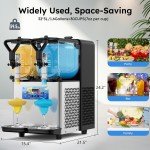 6L Frozen Margarita Slush Machine for Parties