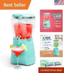 128oz Home Frozen Margarita Machine with Steel Spout