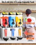 VEVOR 15L Commercial Slushy & Margarita Maker
