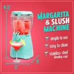 128oz Frozen Margarita Machine with Stainless Steel Spout