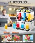 VEVOR 15L Commercial Slushy & Margarita Maker