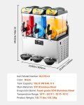VEVOR 15L Commercial Slushy & Margarita Maker