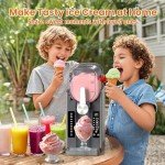 Home Slushie Maker with LED Display for Margaritas