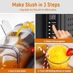 Home Slushie Maker with LED Display for Margaritas