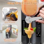 Home Slushie Maker with LED Display for Margaritas