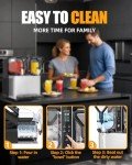 Frozen Margarita Maker with Dual Tanks - 0.8 Gal