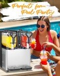 Frozen Margarita Maker with Dual Tanks - 0.8 Gal