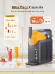 88 oz Slushie Machine for Frozen Margaritas & More