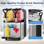 Mirfee Frozen Margarita Machine with LED Light
