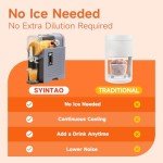 Home Slushie Machine for Frozen Margaritas & More