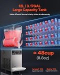 VEVOR 12L Slushy Machine for Margaritas and Smoothies