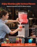 VEVOR 12L Slushy Machine for Margaritas and Smoothies