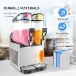 15L Dual Tank Frozen Margarita Machine