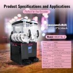 Dual Tank Frozen Margarita Maker 30L