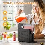 Chivalz 88 oz Frozen Drink Slushie Machine