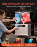 Commercial Frozen Margarita & Slushy Machine 12Lx2