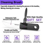 Weighted Rocker Knife for One-Handed Cutting