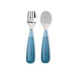 NumNum Toddler Utensils Set - 2-Pack Blue