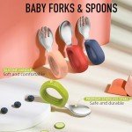 Toddler Stainless Steel Forks & Spoons Set
