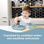 NumNum Toddler Utensils Set - 2-Pack Blue