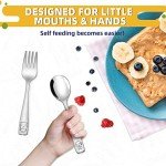 VITEVER 10-Piece Kids Stainless Steel Utensil Set