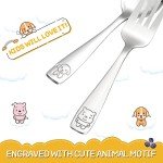 VITEVER 10-Piece Kids Stainless Steel Utensil Set