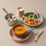 Toddler Utensil Set: 12 BPA-Free Spoons & Forks