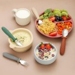 Toddler Utensils Set - Stainless Steel Kid Silverware