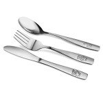 Kids' Safe Stainless Steel Cutlery Set – 15 Pieces