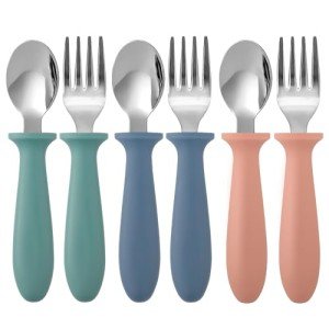 Toddler Utensil Set - 6 Piece Kids Silverware