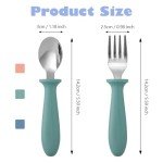 Toddler Utensil Set - 6 Piece Kids Silverware