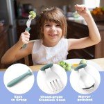 Toddler Utensil Set - 6 Piece Kids Silverware