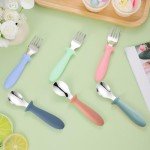 Toddler Utensil Set - 6 Piece Kids Silverware
