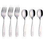 Kids Stainless Steel Flatware Set - 6 Pieces