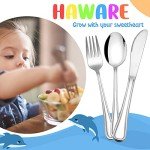 Kids Stainless Steel 12-Piece Utensil Set