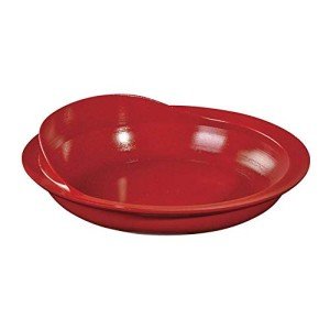 Liberty High Sided Scoop Plate with Rubber Base