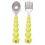 Melii Toddler Spoon and Fork Set - Easy Grip