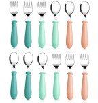 12-Piece Stainless Steel Toddler Utensil Set