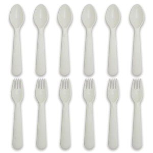 Muulaii 12-Piece Kids Utensil Set - BPA Free