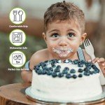 Muulaii 12-Piece Kids Utensil Set - BPA Free