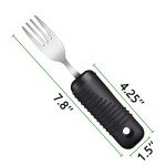 Adaptive Easy Grip Utensils for Adults - 3 Piece Set