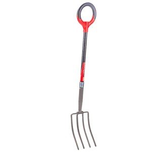 Ergonomic Carbon Steel Digging Fork by Radius Garden