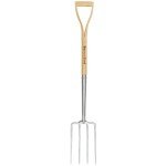 Berry&Bird Ergonomic Stainless Steel Digging Fork